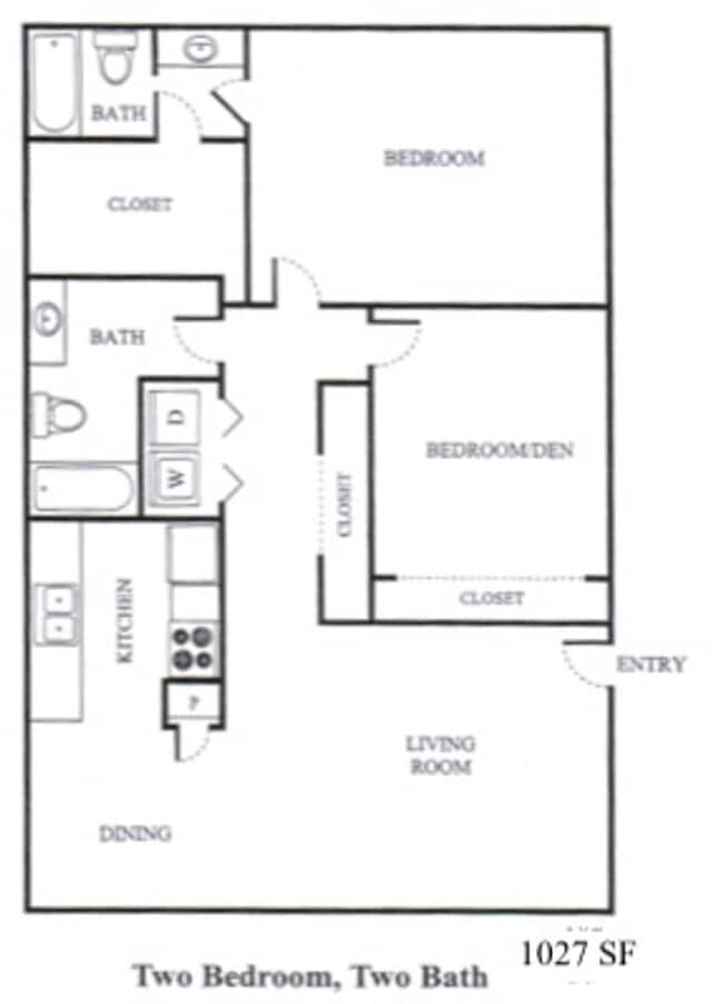 Building Photo - 2 BR 2 BA Condo - Upstairs Unit 704