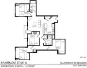 U floor plan