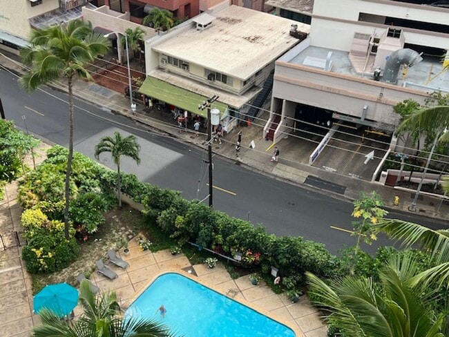Photo - Fully Furnished One Bedroom Overlooking Pool on Ena Road in Waikiki Unit 1203B