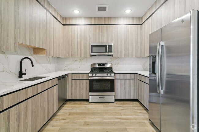 1 Bed 1 Bath Kitchen - 66 PARK Rental