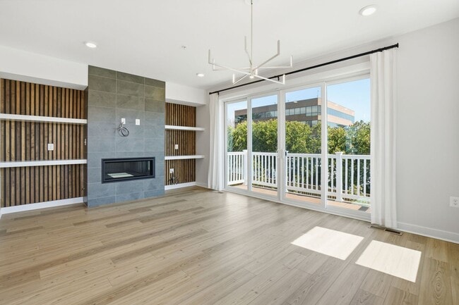 Photo - Stunning end-unit, 4-level luxury townhouse in the heart of Fairfax, offering refined finishes, e...