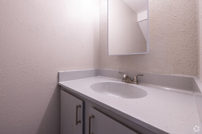 2BR, 2BA - 1,200SF - Half Bath