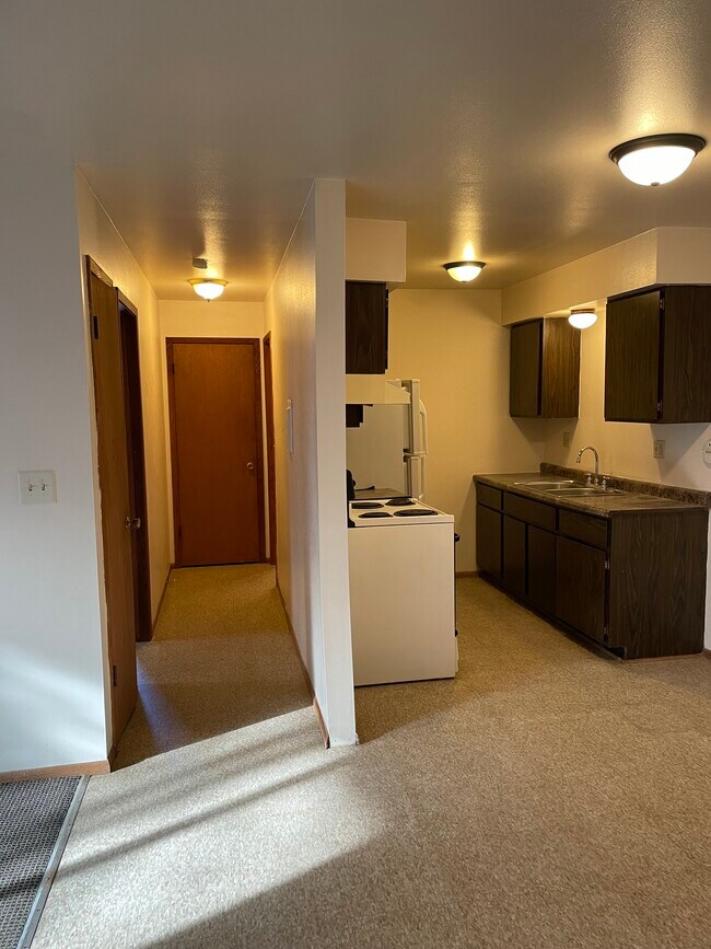Hall and Kitchen - 3180 S Brust Ave Unit 103