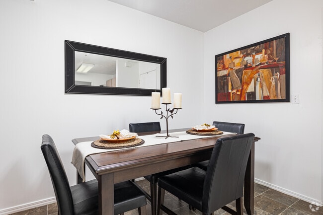 3BR, 2BA - 1,230SF - Dining Room/