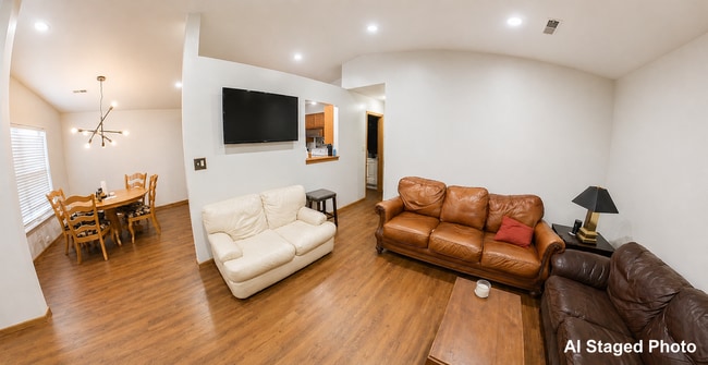 Photo - Close to Fort Riley Blvd + Two Car Garage + Pet-Friendly + Washer & Dryer Included! Available Aug...
