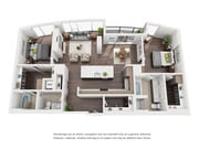 McKenzie - Club B - 2 Beds - 2 Baths - 1454 Sq. ft.