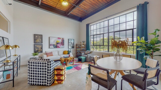 Open Living and Dining Space