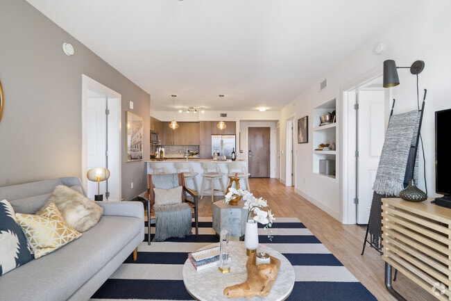 2BR, 2BA - 1,159SF - Living Room
