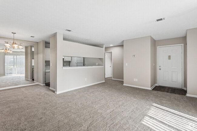 1BR, 1BA - 800SF - Living Room