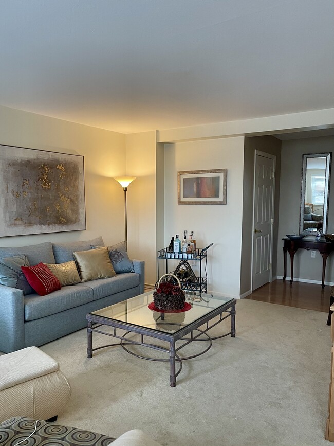 Living room with Queen sized sleeper sofa - 893 Farmington Ave Unit 4F