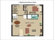 1 bedroom