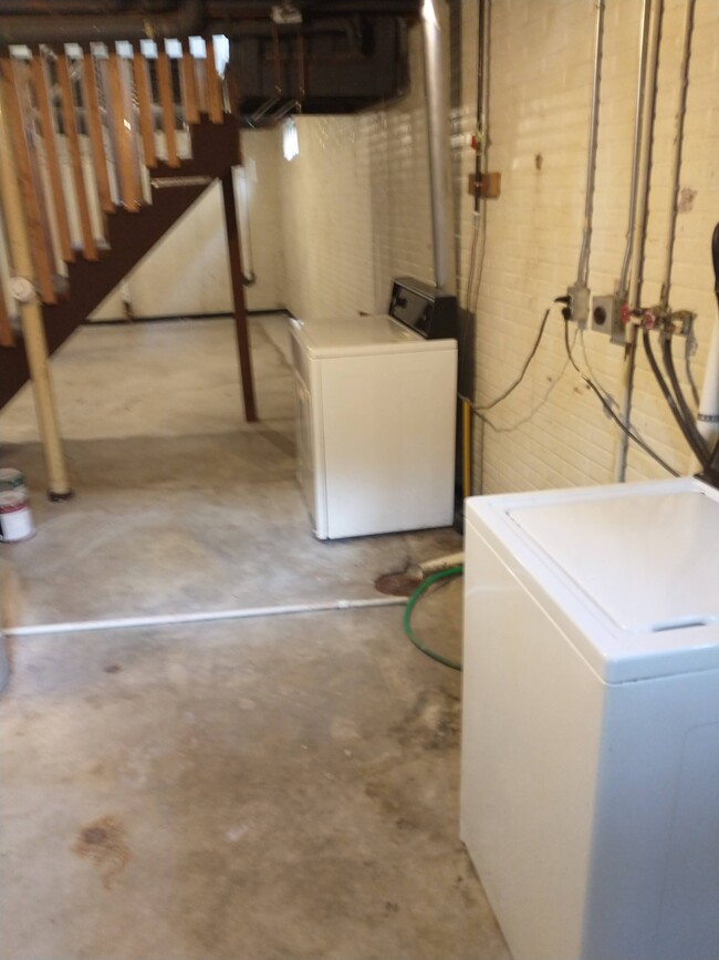 Washer and dryer for your use in the basement - 2024 64th St Townhome