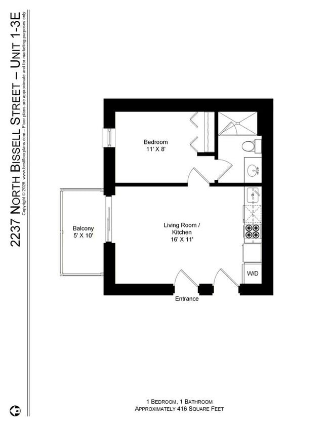 Photo - 2237 N Bissell St Unit 2E