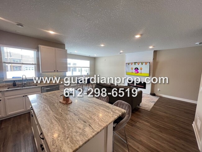 Photo - Luxury 2020 Built Townhouse Available June 1, Open Floor Plan, Fireplace, Patio, Primary w/Huge P...