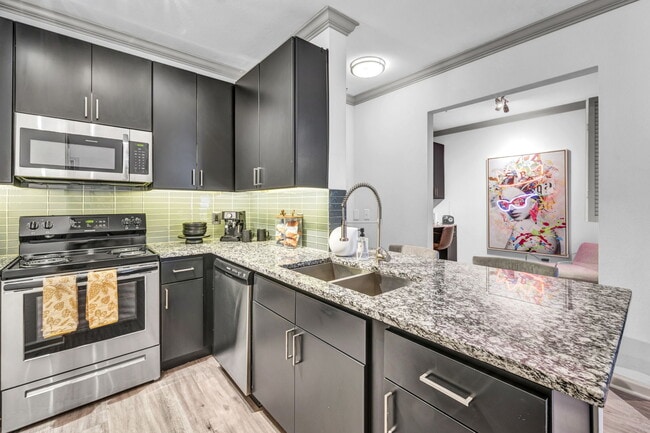 One Bedroom - with den/study area off kitchen