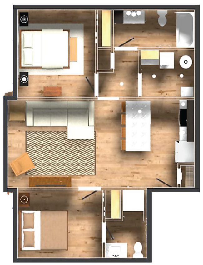 Building Photo - New! Beautiful 2 Bed, 2 Bath Apartment in ... Unit 2010-307