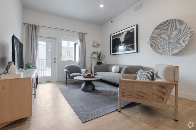 2BR, 2BA - 1.115SF - Living Room