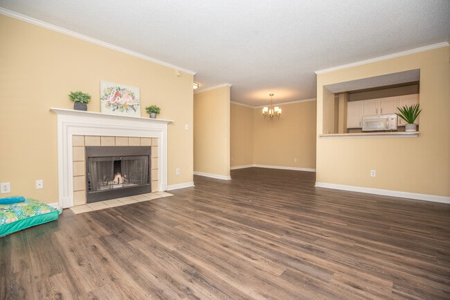 Wood burning fire place