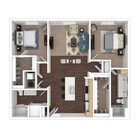 B2 3D Floor Plan