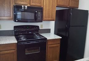 Black Appliances - Granite