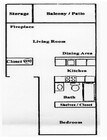 1BR/1BA
