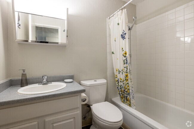1BR, 1BA - 533SF - Bathroom