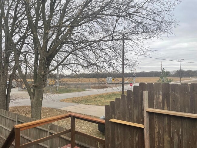 Back deck view - 4120 Roy St