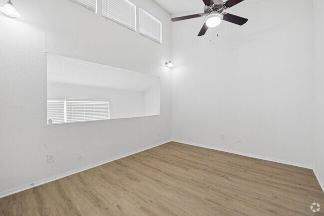 A3 Townhome 1BR, 1.5BA - 795SF - Bedroom - Residences at the Med
