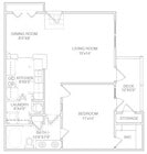 One Bed One Bath with Patio-Renovated