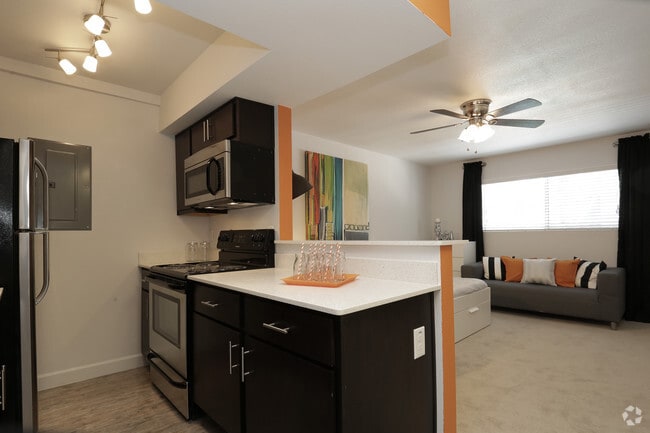 Estudio, 1BA - 420 ft² - Treehouse Apartments