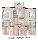 1195 Square Feet