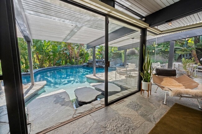 Photo - 3 Bed / 3 Bath Private Mid-Century Oasis with Pool, Detached Studio & Canyon Views
