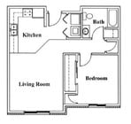 1BR/1BA