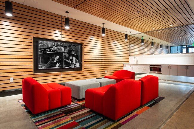 The Lobby Lounge - Equipped with Free Wifi, Smart Television with DirectTV, and Kitchenette