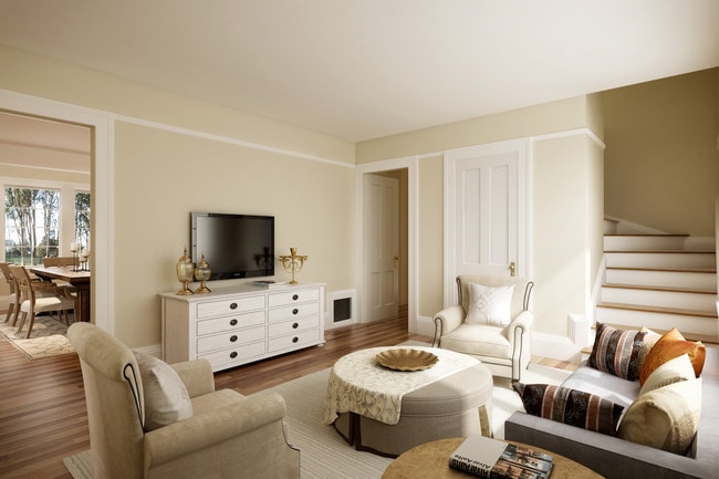 Pilot living room - The Presidio Residences
