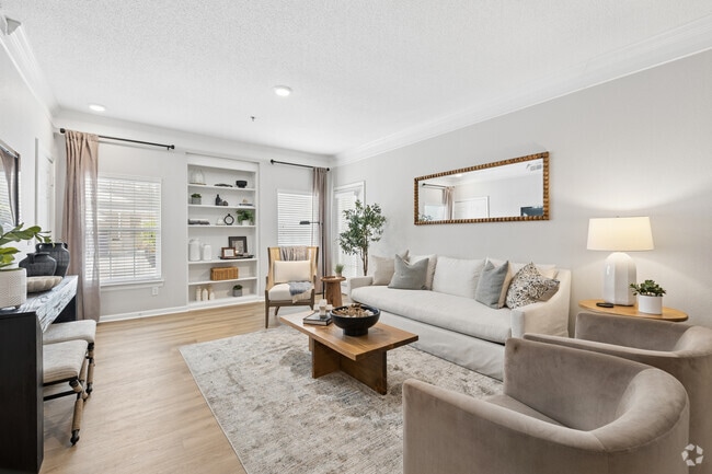 Burgundy II - 2BR, 2BA - 1,105SF - Living Room