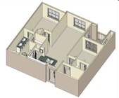 2BR/2BA