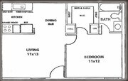 1 Bedroom 1 Bath