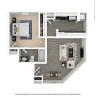 Oak Row North Dallas - A7 Floor Plan