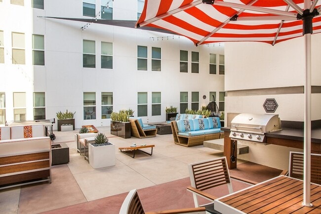 Outdoor Patio | The Mix at CTR City | Anaheim, CA Apartments