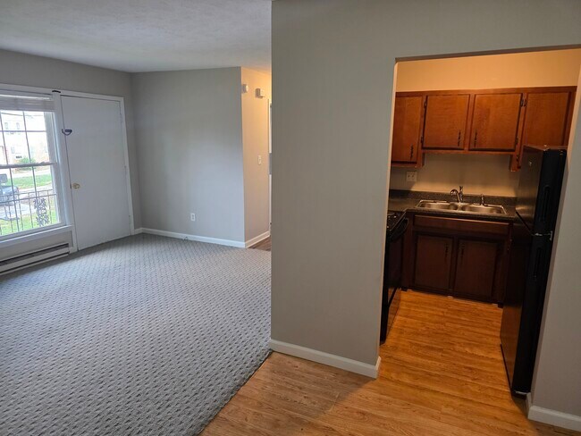 Living Room/Kitchen - 308 Laval Hts Unit #1