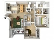 Aspen Two Bedroom Two Bath