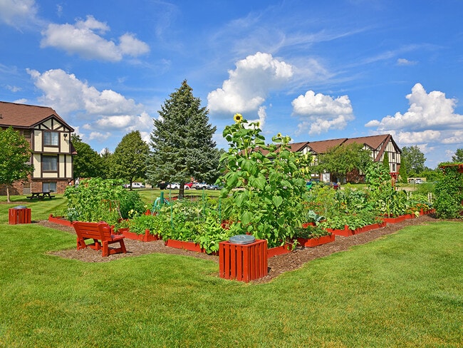 Community Gardens at Charter Oak Apartments, Davison, Michigan