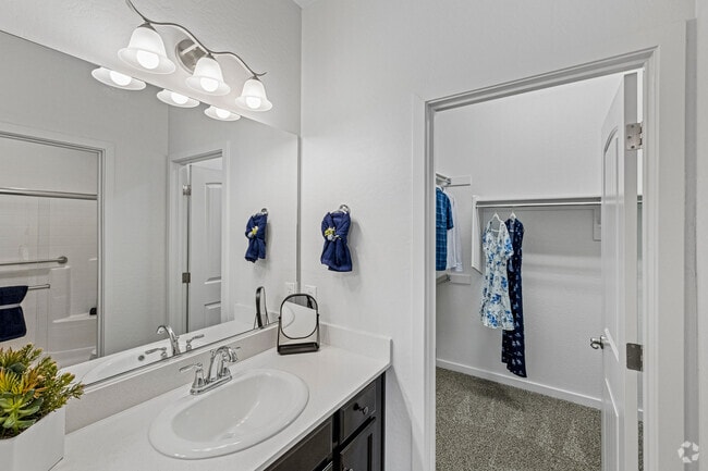 Day Believe - 2BR, 2BA - 1,036SF - Primary Bathroom