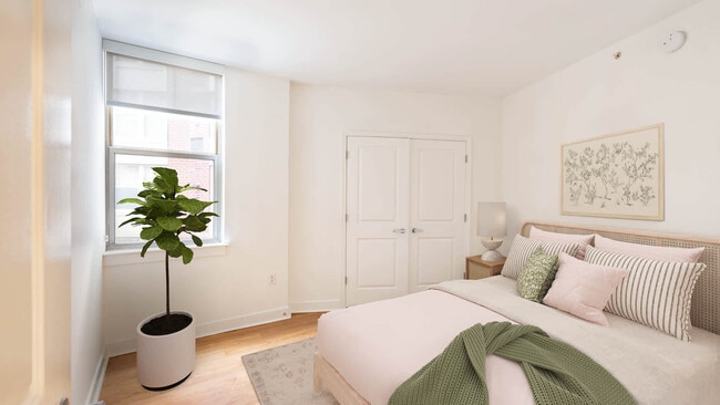 Bedroom with Hard Surface Flooring