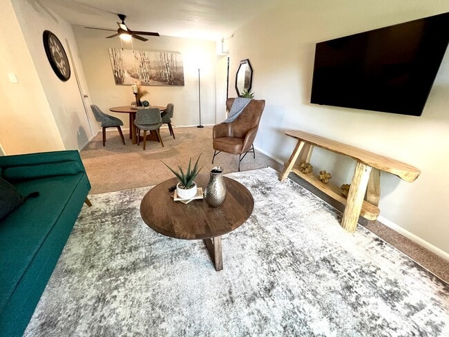 Classic 2BR / 756sqft Living Room