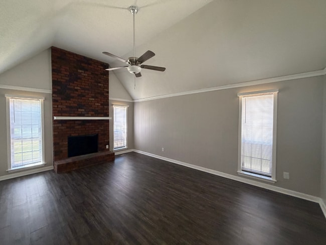 Photo - Charming 3BR/2BA Bartlett Area Home | Soaring High Ceilings, Brick Fireplace & Fenced Yard