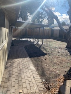 paver covered patio - 7245 Wallsend Dr