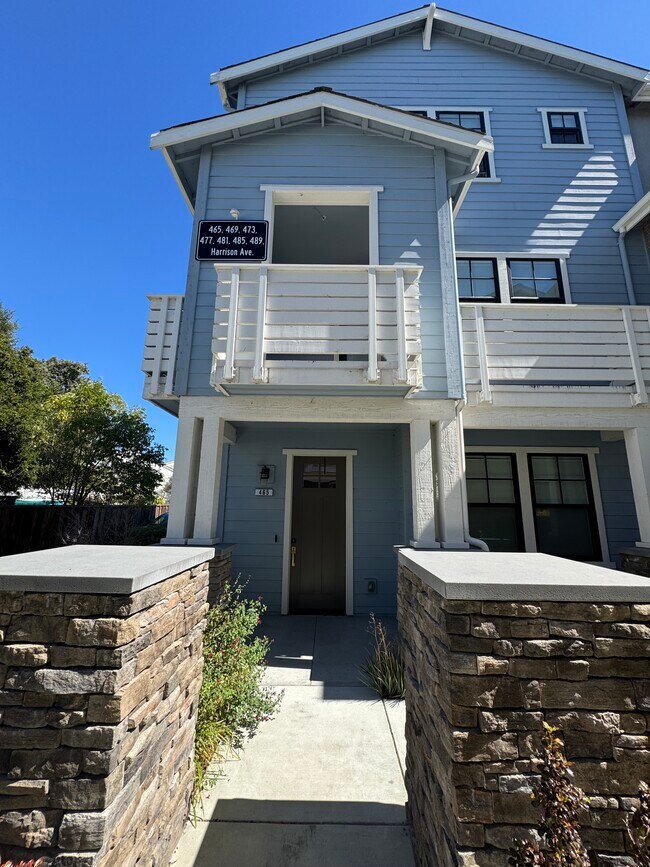 465 Harrison Ave Unit Redwood City Townhome