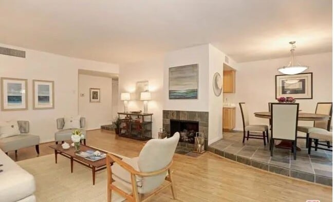 Living and Dining rooms - 521 Montana Ave Unit 107